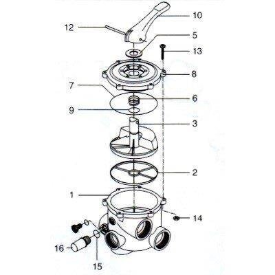 Speck Feder für 6-Wege Ventil 2603.102.006