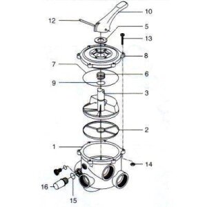 Speck Feder für 6-Wege Ventil 2603.102.006