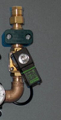 WDT Magnetventilstecker mit LED und Schutzbeschaltung, Kabel 1,5m