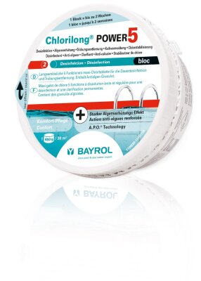 Bayrol Chlorilong® POWER 5 Bloc 0,34 kg - Power Bloc 5 Mini