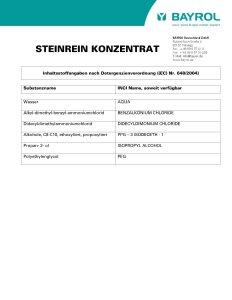 Bayrol Steinrein® Konzentrat