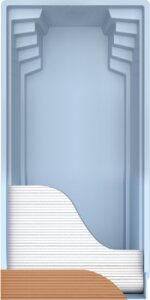 Aquacomet KFT GFK Fertigbecken Olympia 620 Protectorline