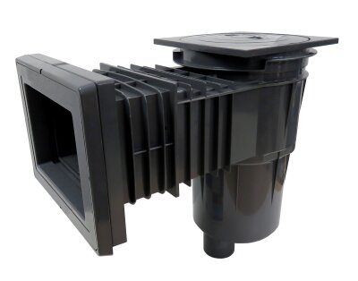 Astral Skimmer Oberflächenabsauger für Folienbecken Typ 17.5 365 mm mit Farbeinschüben in Anthrazit