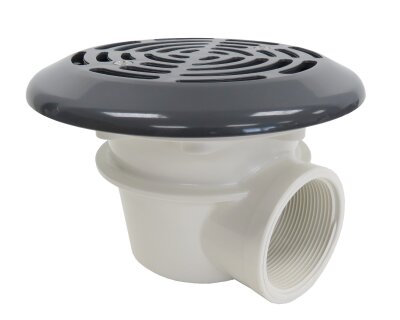 Astral Bodenablauf Anthrazit Ø 175mm für Folien-/Betonbecken