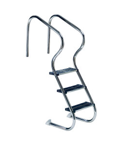 Treppe Elegance V4A nach DIN-Norm 3-stufig