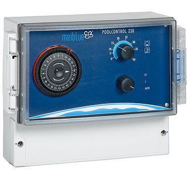 Swim-tec Poolcontrol 230 V mit Wasserfühler für Salzwasser