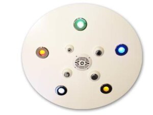 Einbaustrahler IP 65 gelb