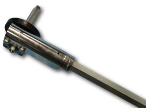 Bieri Getriebe mit Kurbel Handkurbel