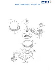 MTH Filter Verrohrung zur Pumpe / KS 7 + 9 mit...