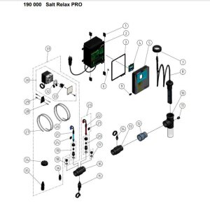 Bayrol Ersatzteil Salt Relax Pro Sensorhalter 1-fach 3/8" IG