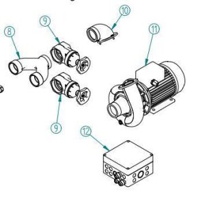 Fitstar Druckstutzen G2" 90° für RG-Pumpe...