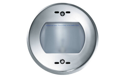 Wibre Schwimmbecken-Scheinwerfer IP68 matte Glasscheibe Sole-Version V4A QT16 175 W 12 V-AC, UW-Kabel 3 m Sole Version