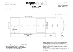Aquacomet Schwimmbadüberdachung STAR PLUS