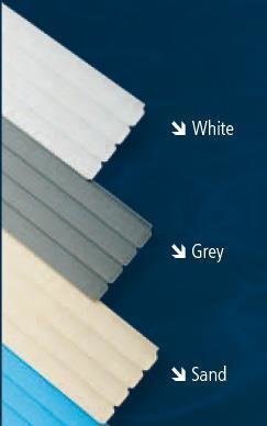 T&A Aquatop Endkappe silicon weiss rechts