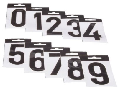 Nummern für Startblock "Flex"