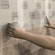 LUX ELEMENTS® CONCEPT-KIT-WA 1 Dampfbad Montagezubehör Wand Dach Sitz