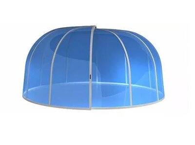 novacomet Schwimmbadüberdachung RONDO