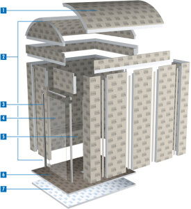 LUX ELEMENTS®-CONCEPT-D DAMPFBAD Maßanfertigung...