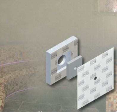 LUX ELEMENTS®-CONCEPT Dampfeinlass Trägerplatte 250 x 250 x 25 mm