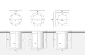 Wibre Bodeneinbau-Scheinwerfer 4.0198