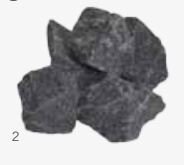 Sentiotec Finnische Saunasteine Körnung bis 10 cm 20 Kg Box