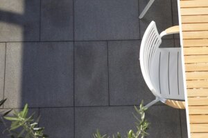 Natura Terrassen Platte 600x600x30 mm Granit Soft sand