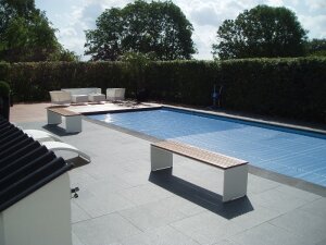 Natura Terrassen Platte 600x600x30 mm Granit Soft sand