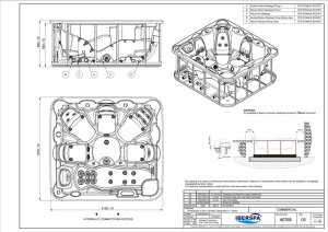 Thalassa Einbauwhirlpool 216 x 198 cm