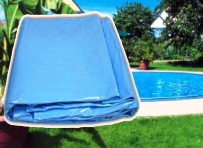 Ersatz Schwimmbadfolie Rundbecken d 350 cm Stärke 0,6 mm Höhe 90 cm Einhängebiese
