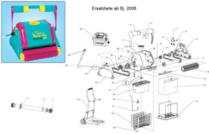 Dolphin 2001 Blaue Saugklappe Teil 5. 2