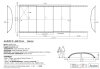 Alukov Schwimmbadüberdachung Azure Flat Typ 2 - 4,18x7,62x0,80m Seiteneinstieg Links