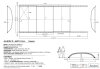 Alukov Schwimmbadüberdachung Azure Flat Compact Typ 4 - 3,75x7,62x0,80m Seiteneinstieg Links