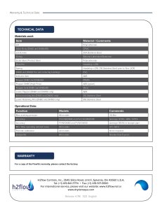 PVC Durchflussmesser FlowVis Ø 63 mm, 4800 - 24000 l/h