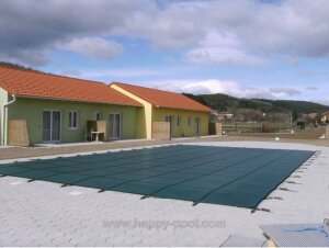 Happy Pool Sicherheitsnetz für Rechteckbecken Grün