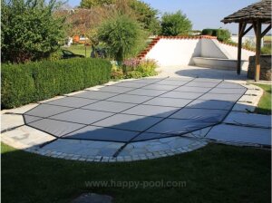 Happy Pool Sicherheitsnetz für Ovalbecken Grün