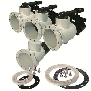 Neptun Einbausatz Massagestation 3 Düsen Folienbecken