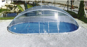 Aktion Cabrio Dome für Ovalbecken Schwimmbad...