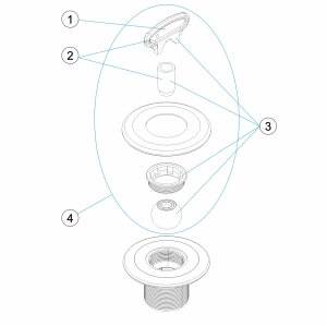 Astral Einlaufdüse Sand Multiflow 2" für...