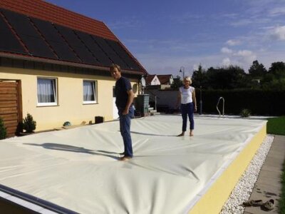 Future Pool Rollschutzabdeckung Flex Rechteckbecken