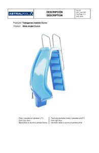 Astralpool Rutsche links gekurvt nach DIN-7926 Spielplatznorm