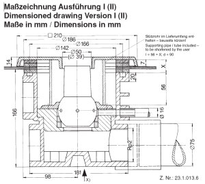 BADU® Speck Wanddüse 5 Düsen à 19 mm Ausführung III
