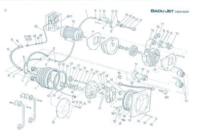 Speck Speck Laufrad für 21-80/32R/RG für Badu  21-80 Pumpe 2,2 kW-Motor