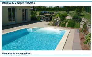 Future Pool Power S Normalstein P 40 L/H/B 100 x 30 x 25 cm