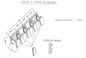 Future Pool Power-S Aufspreizkeil für Bogenstein P 25