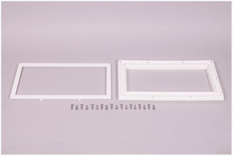 Fluidra Astral kompl. Flanschsatz mit Schrauben für Breitmaulskimmer 17.5