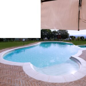 Elbtal Elbe Pool Surface SBG 150 Supra oberflächenveredelt 1,5 mm 1,65m x 25m 41,25 m²  Rolle
