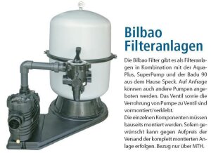 Aktion Filteranlage Classic Bilbao Speck Magic Pumpe  Ø 400 Speck Magic 6 m³/ 0,45 kW