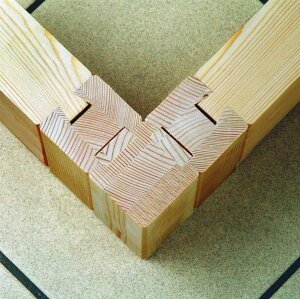 Saunatop Blockbohlensauna Brillant 58 mm Kassettenbauweise 5-Eck