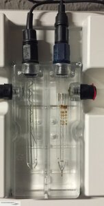 Redox - Elektrode mit Goldstift Buchse SN 6 für Salz...