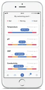 Blue Connect Go (Weiß) Wasseranalyse Gerät via Smartphone